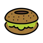 Bagel SVG Icon